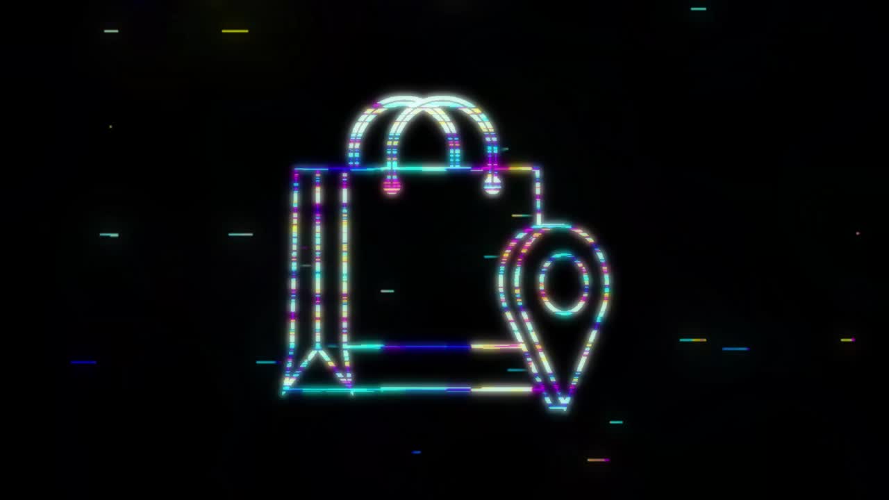 marcador de lugar pin del mapa. icono de ubicación. icono del punto pin. logotipo de destino. mercado en línea. gráfico de movimiento