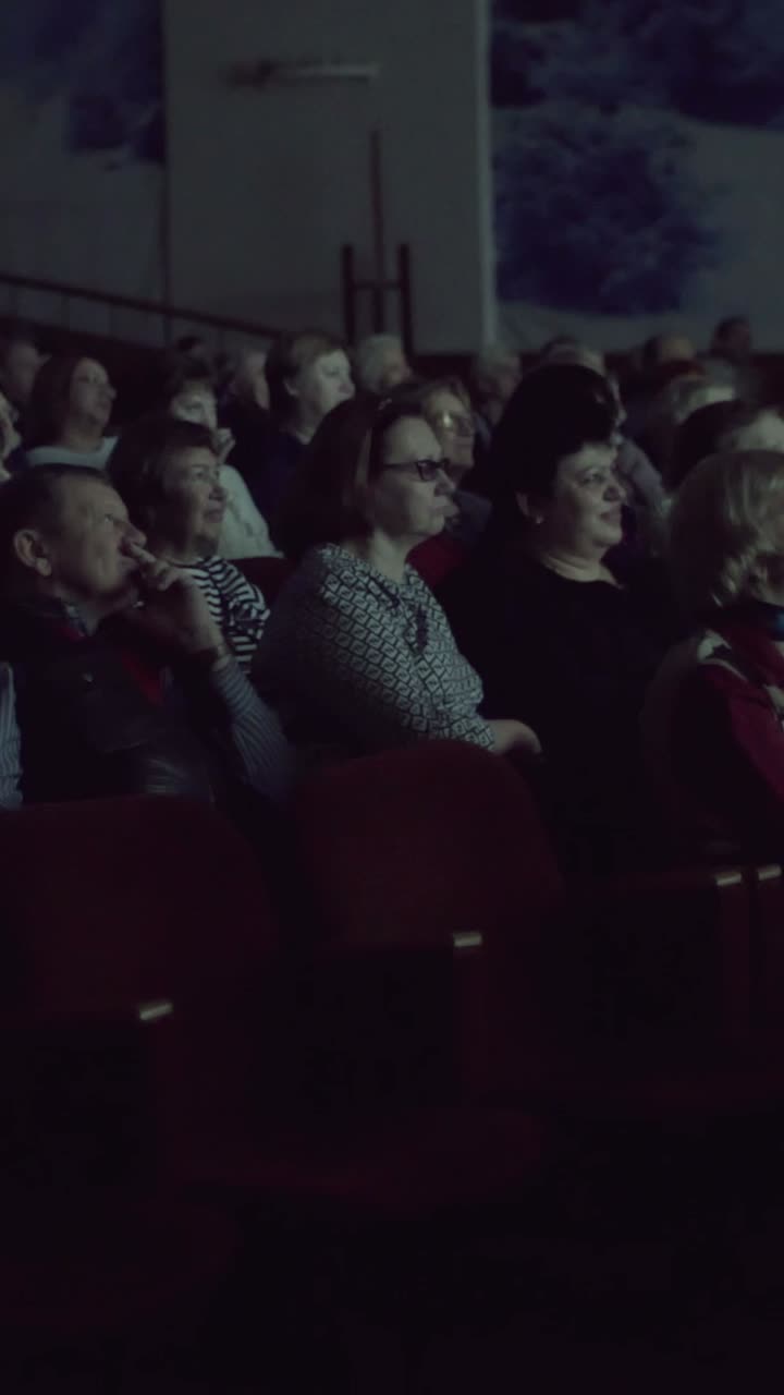 Audience at a Theater Performance