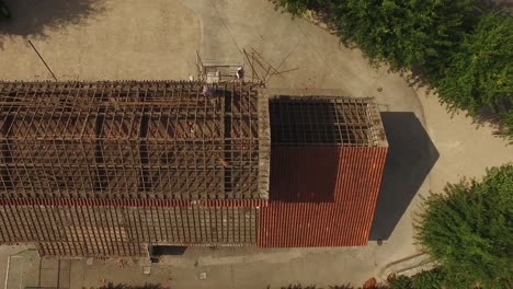 reconstrucción de un edificio antiguo sin vista en la azotea