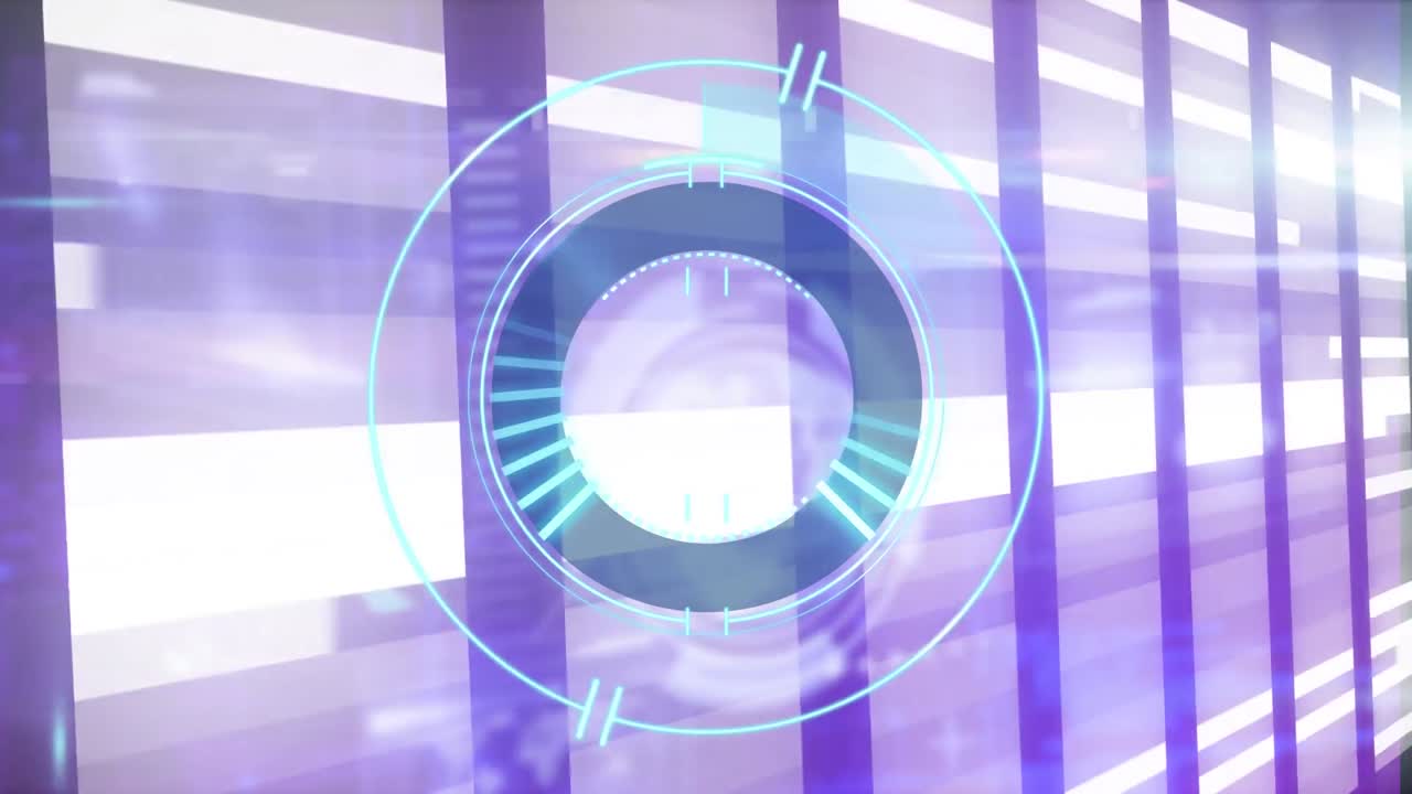 서버  ⁇  위의 처리 원과 화살표의 애니메이션