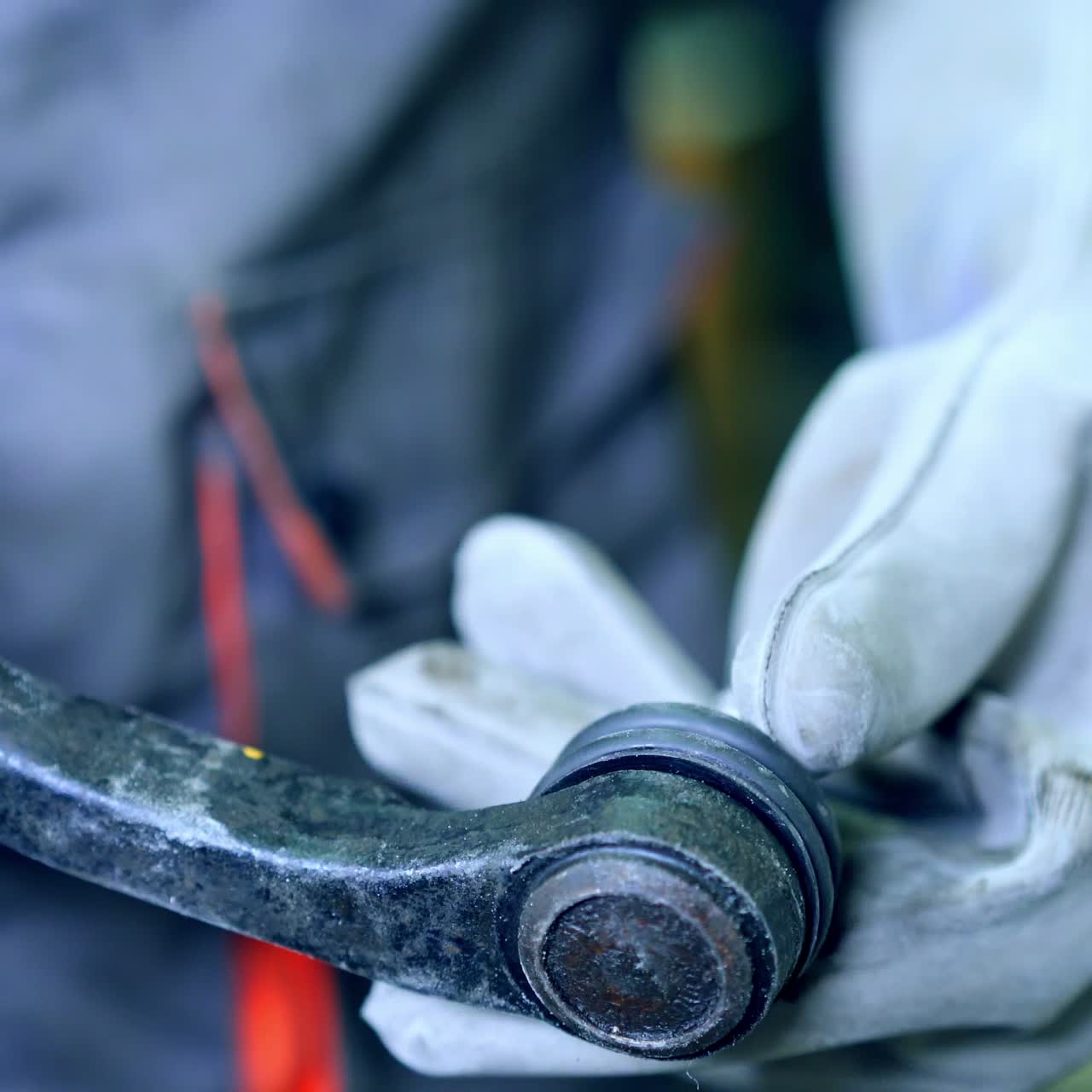 Worker in manufacturing plant