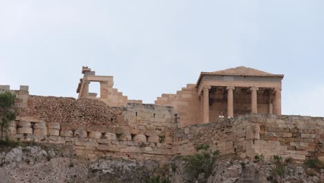 temple d'érection d'athènes