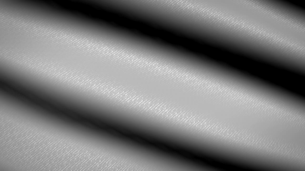 Gray Flag Waving Textile Textured Background. Seamless Loop Animation. Full Screen. Slow motion. 4K Video