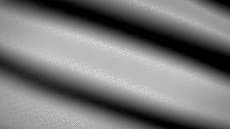 gray flag waving textile textured background. seamless loop animation. full screen. slow motion. 4k video