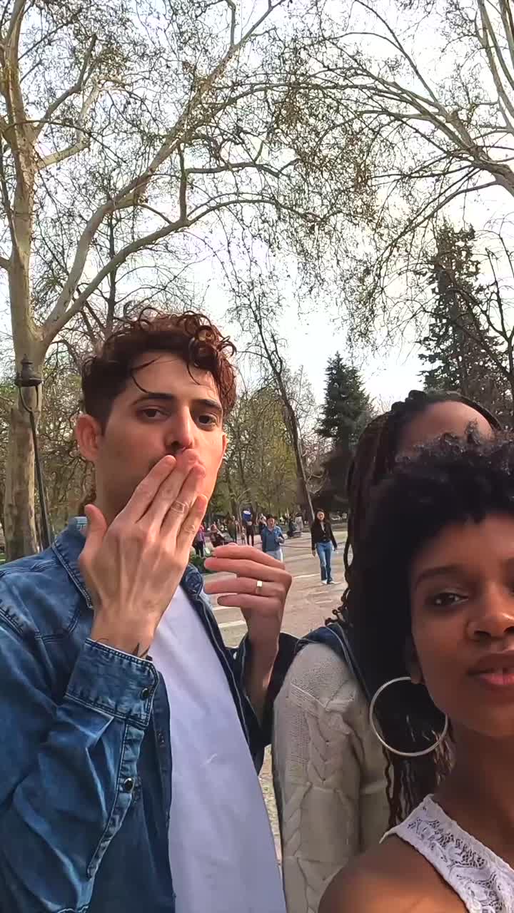 Group Selfie in the Park