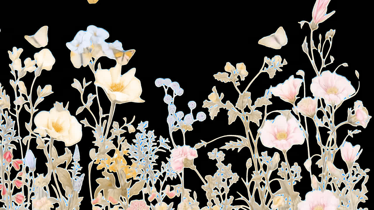 elegante diseño floral