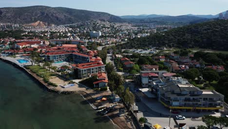 Idyllic-resort-town-on-Turkey-coastal