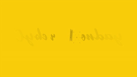 modern cyber monday text on yellow gradient