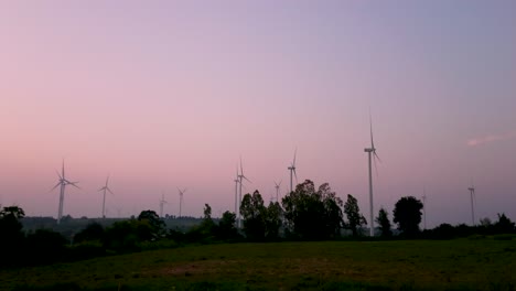 Windkraftanlagen-Sind-Saubere-Alternative-Energieoptionen-Für-Thailand-Und-Das-Südostasiatische-Festland