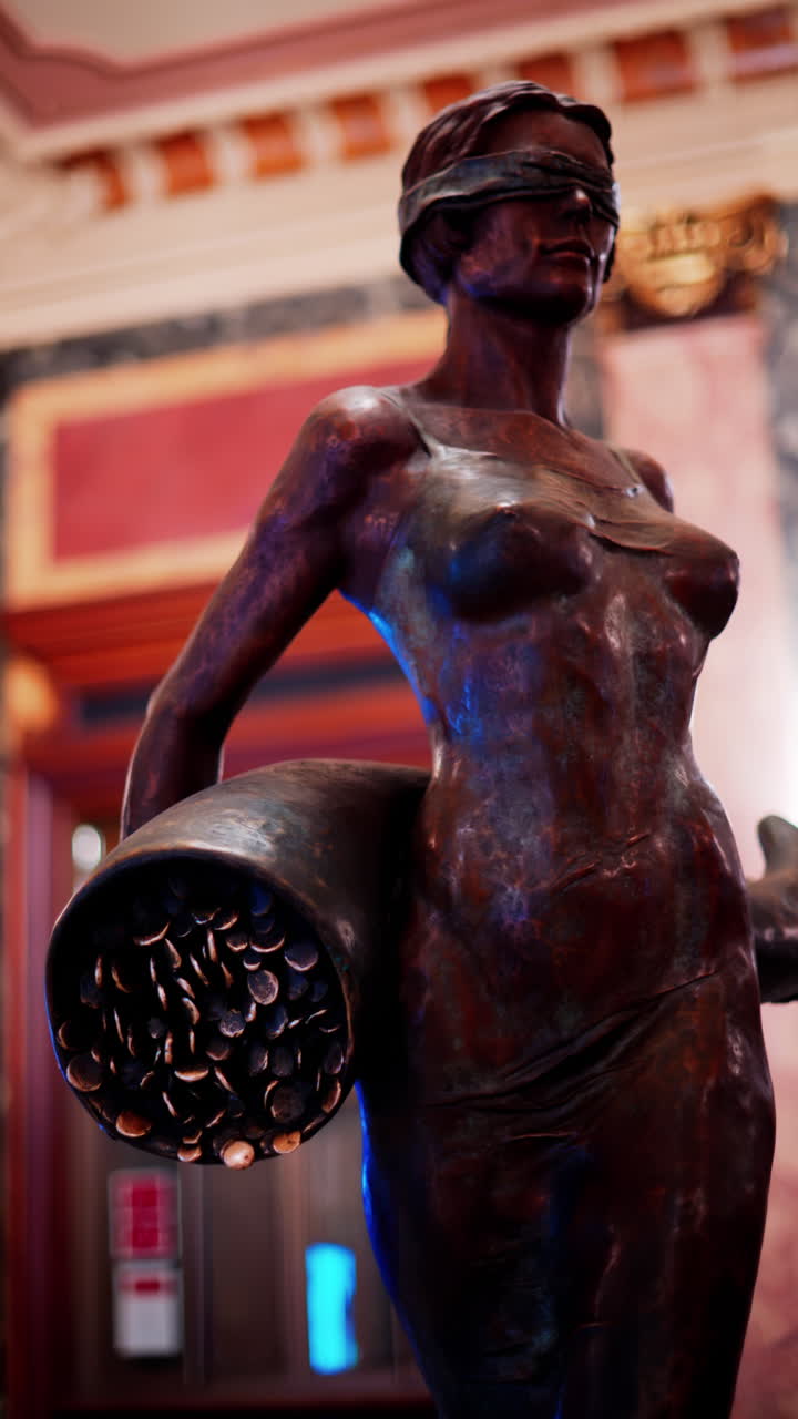 Monte Carlo, Monaco - November 24, 2024: La Fortune by Daphne du Barry in the Casino de Monte-Carlo. Vertical