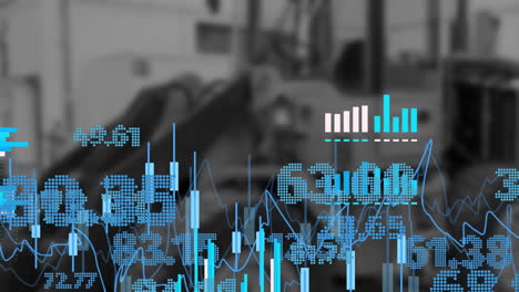 Animación-Del-Procesamiento-De-Datos-Financieros-En-El-Almacén.