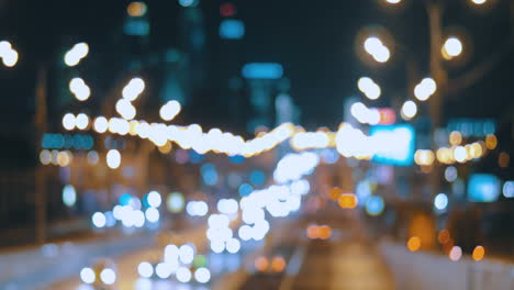 lapso de tiempo del tráfico vial de la ciudad