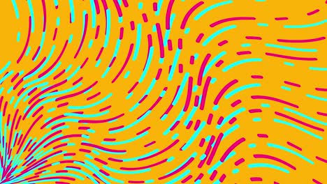 neon tuequoise and red line background