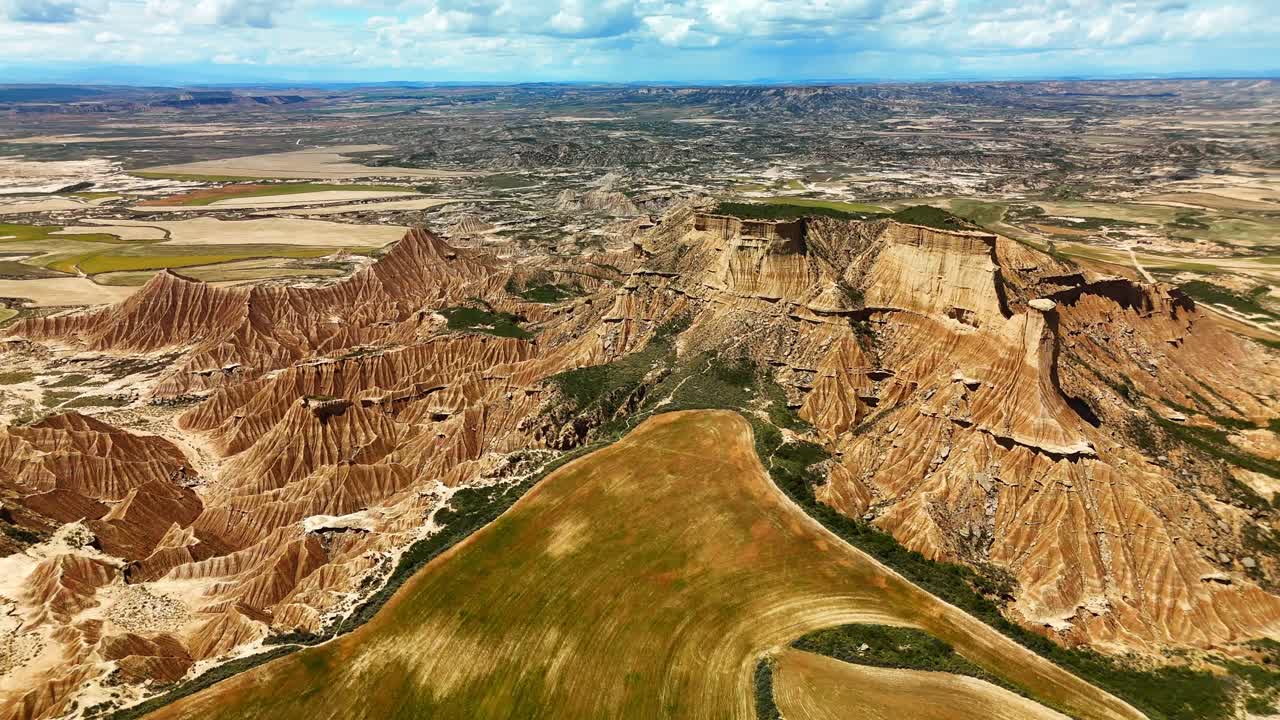 Bardenas Reales desert (drone footage)