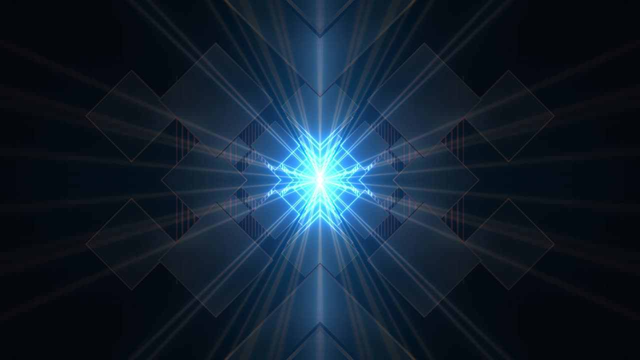 patrón geométrico resplandeciente abstracto