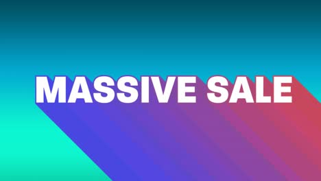 Massive-sale-graphic-with-colourful-trails-on-bright-turquoise-background