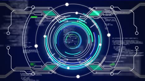 animation of scope scanning and data processing