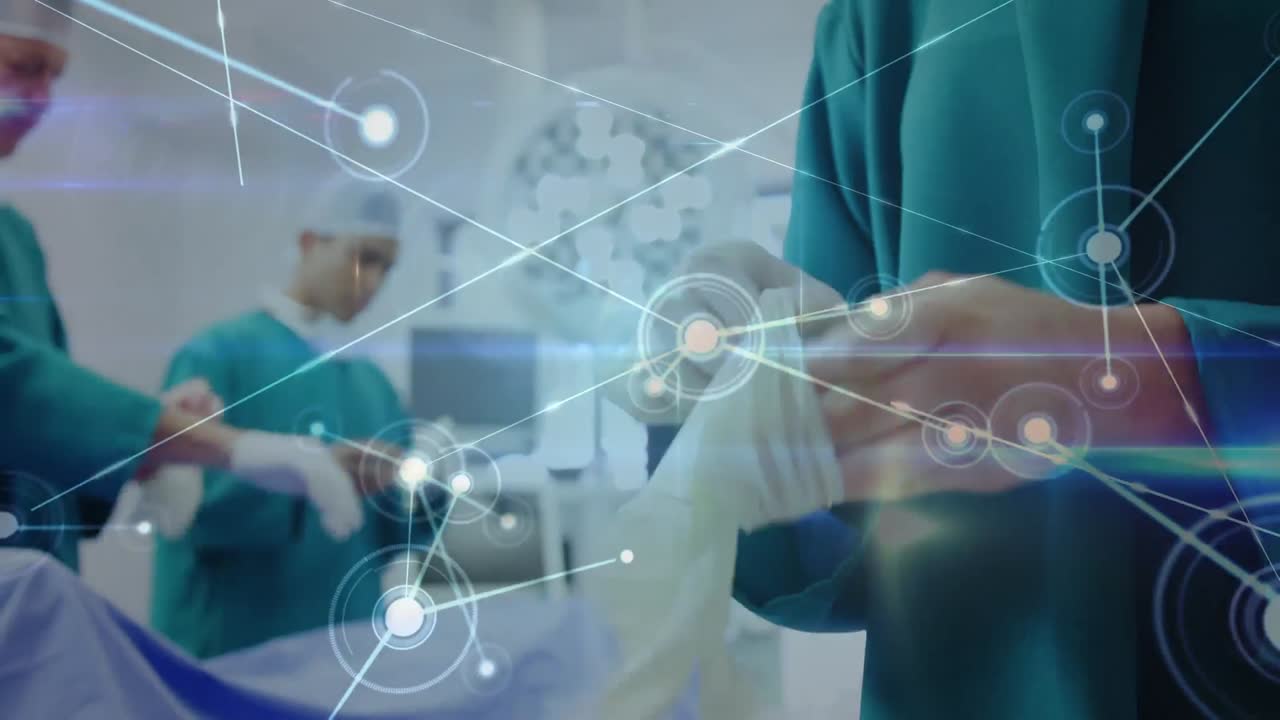 다양한 남성과 여성 외과 의사 간의 연결 네트워크의 활성화