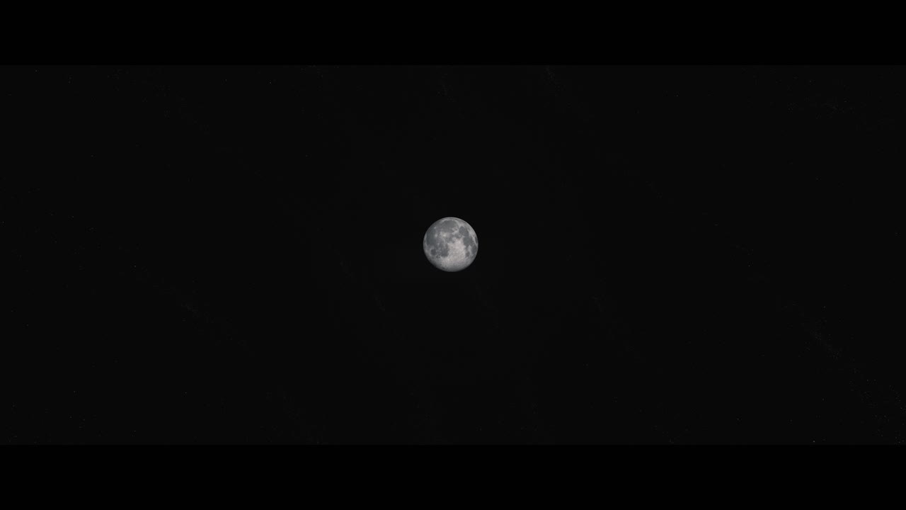 Moon viewed from space