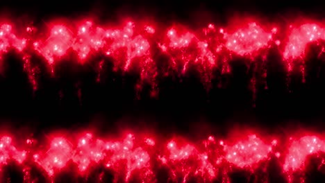 las partículas de color de las chispas animación gráficos de movimiento