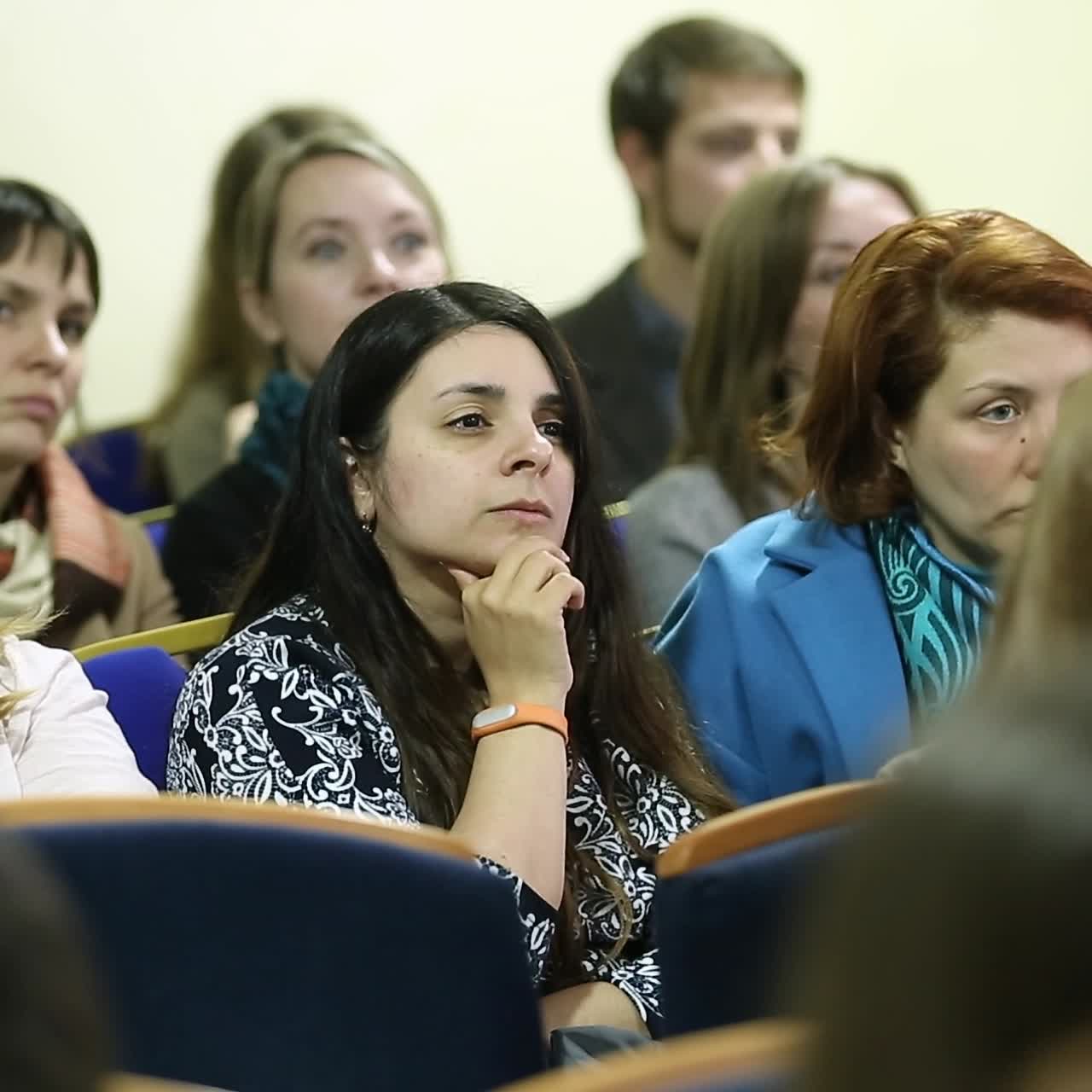 Audience In The Lecture Hall