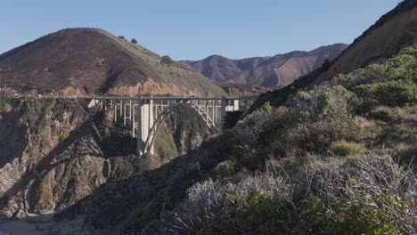 puente bixby en big sur california temprano en la mañana