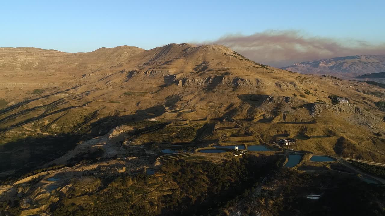 Amazing view of mountains in lebanon falougha