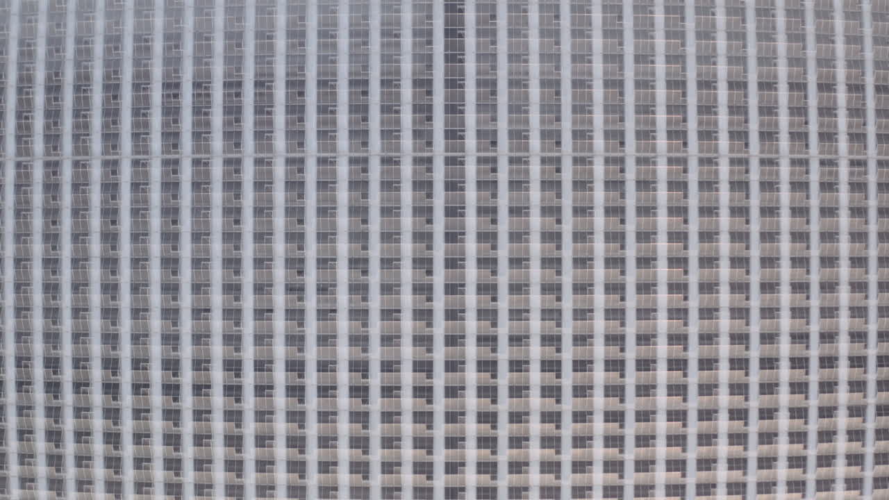 Aerial View of a Large Greenhouse or Industrial Building