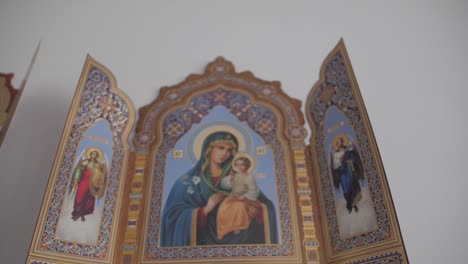 orthodox icon of saint mary.