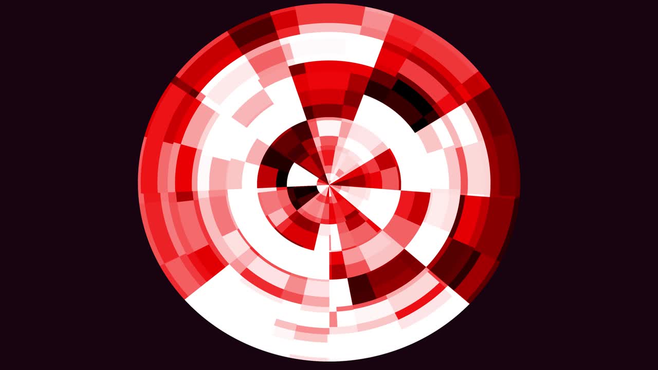 하이테크 hud 기하학 서클 배경