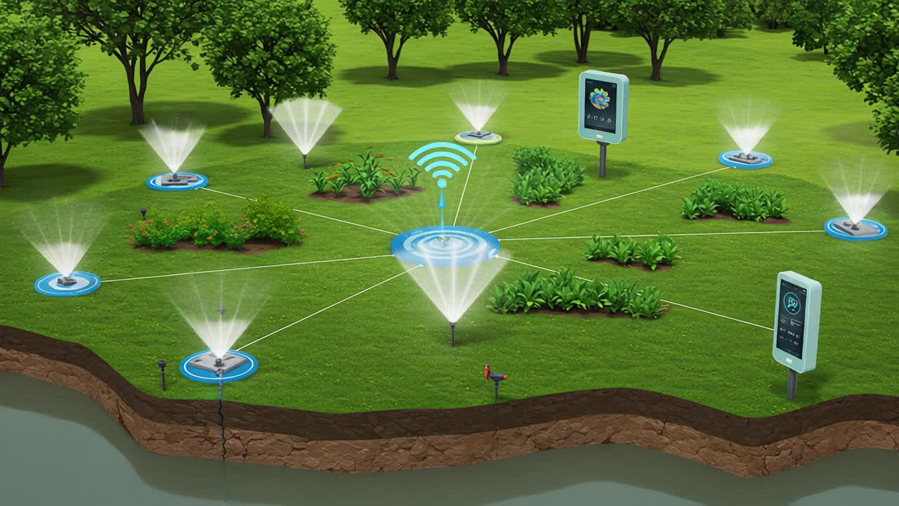 Smart Irrigation System Visualization: Modern Technology Enhancing ...