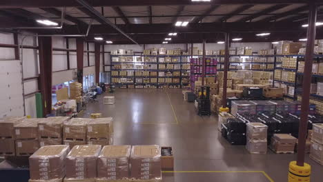large warehouse inventory and storage