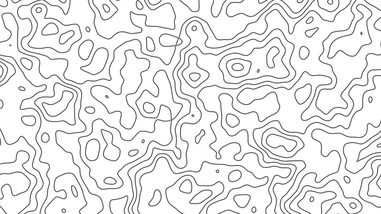 Abstract Topographic Pattern