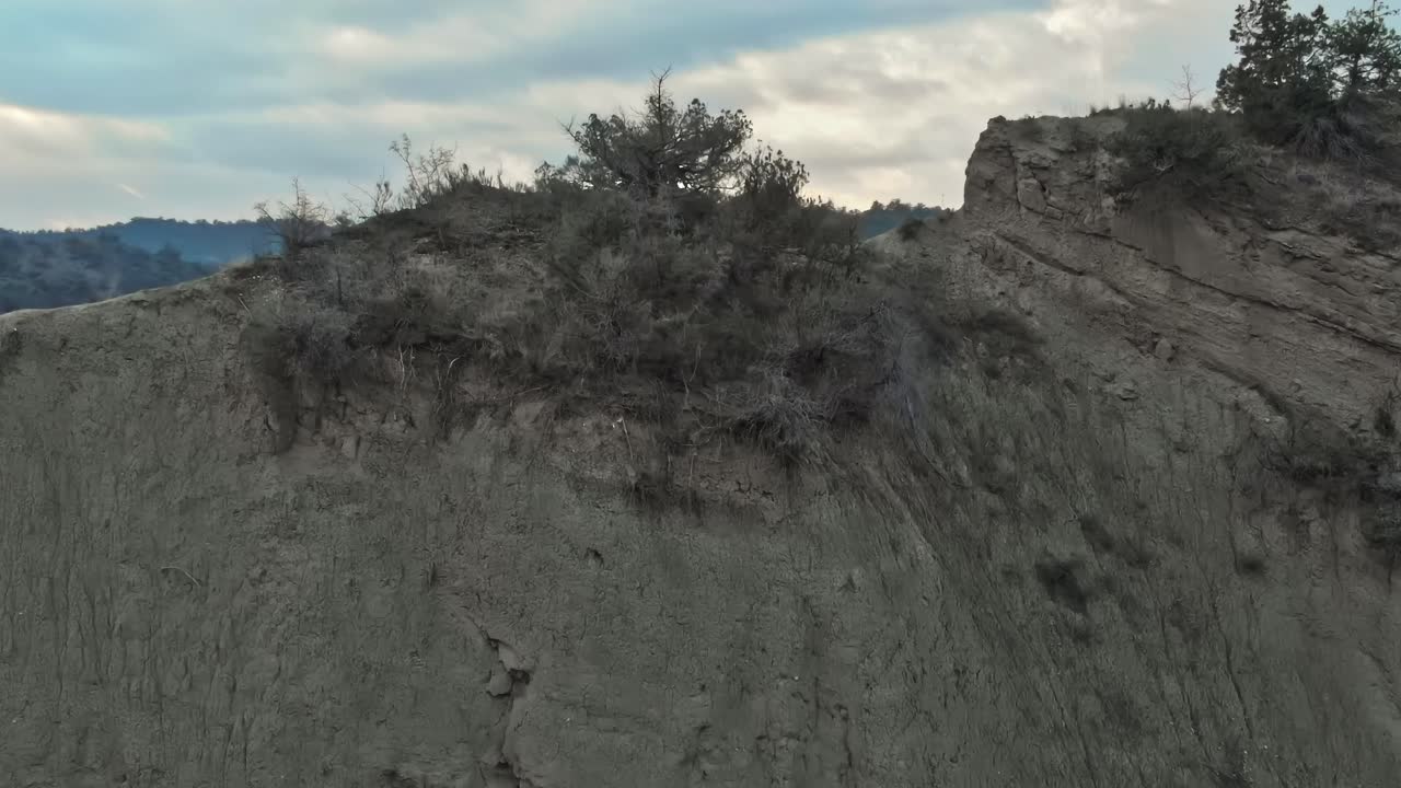 Mountains in Georgia, Caucasus during late afternoon light
