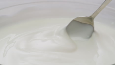 mezcla de yogur