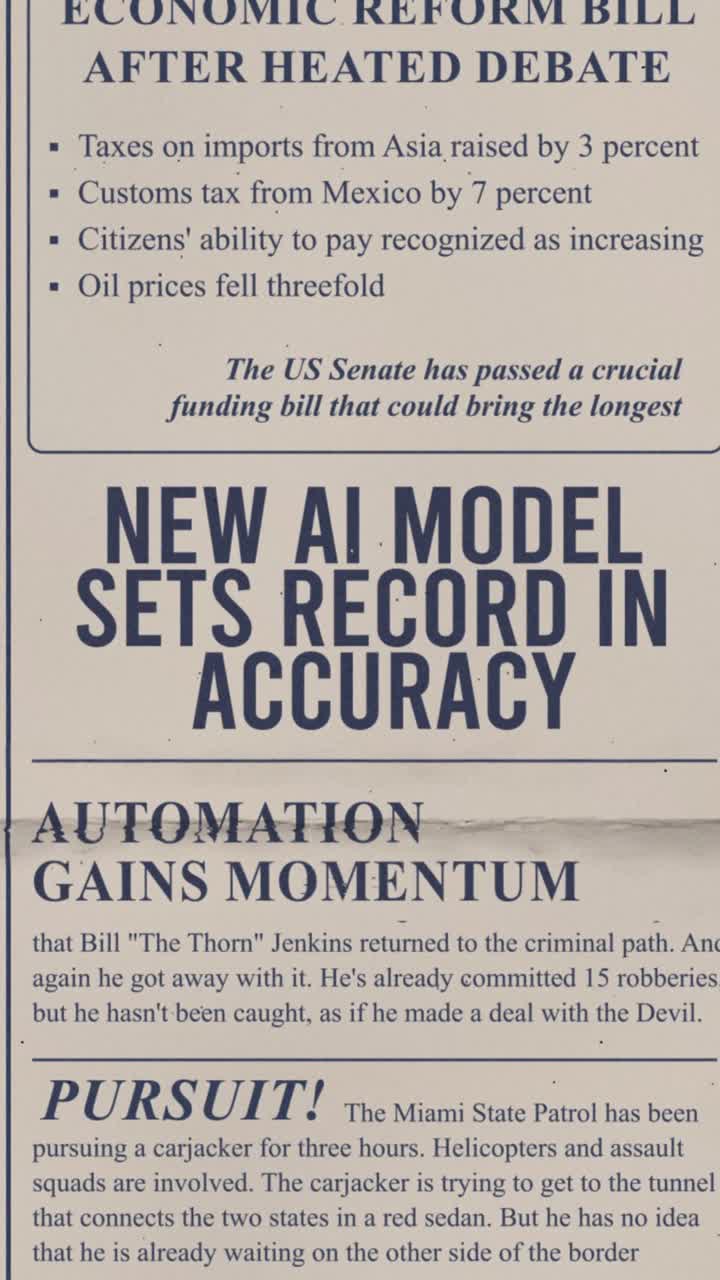 Vertical Investigation Newspaper Mockup