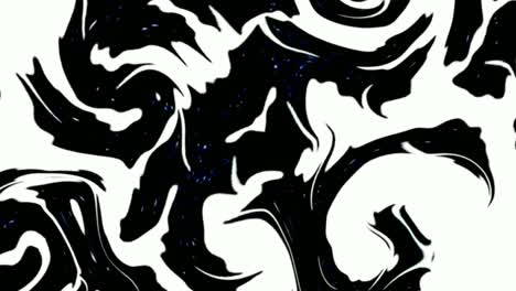 black and white swirls graphic