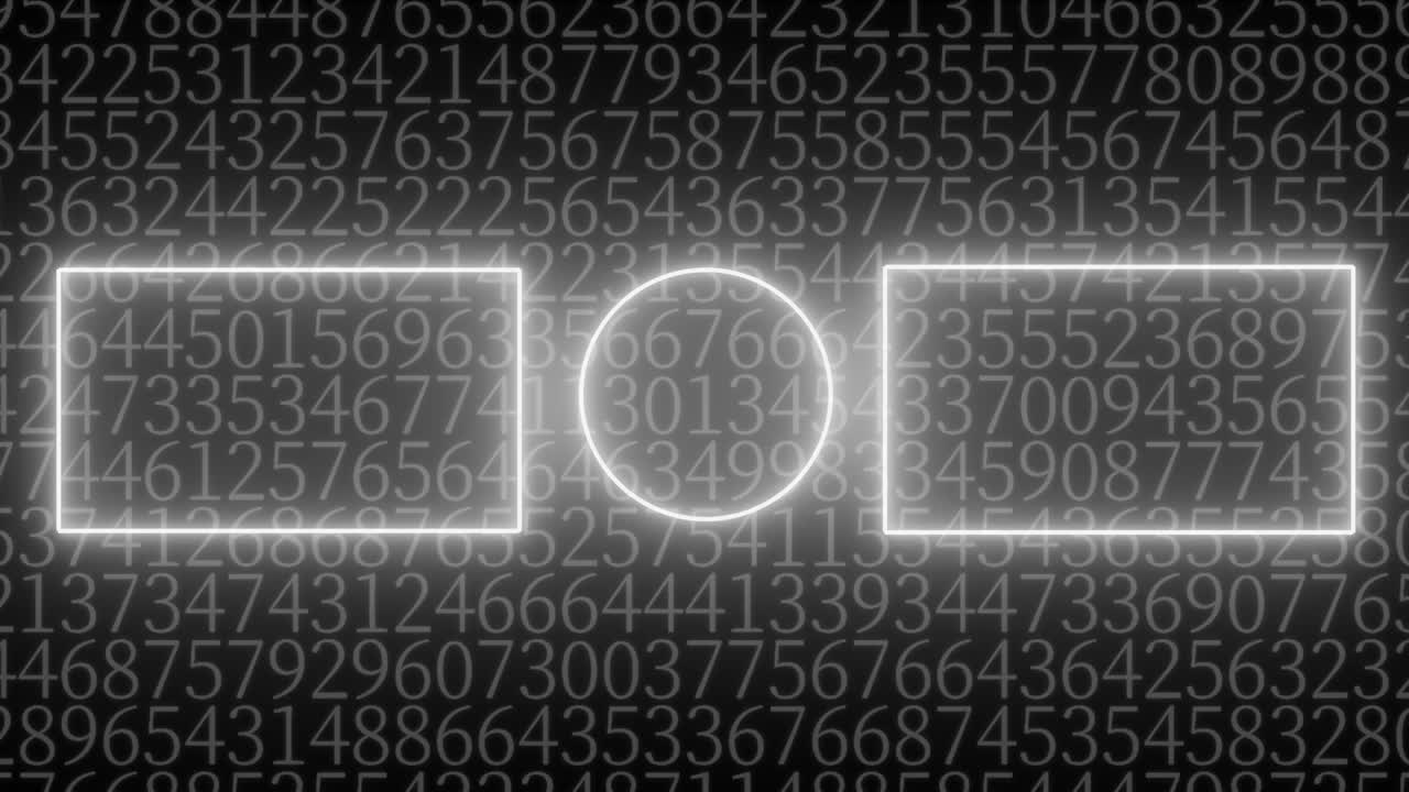 número aleatorio card de finalización pantalla de finalización gráficos de movimiento