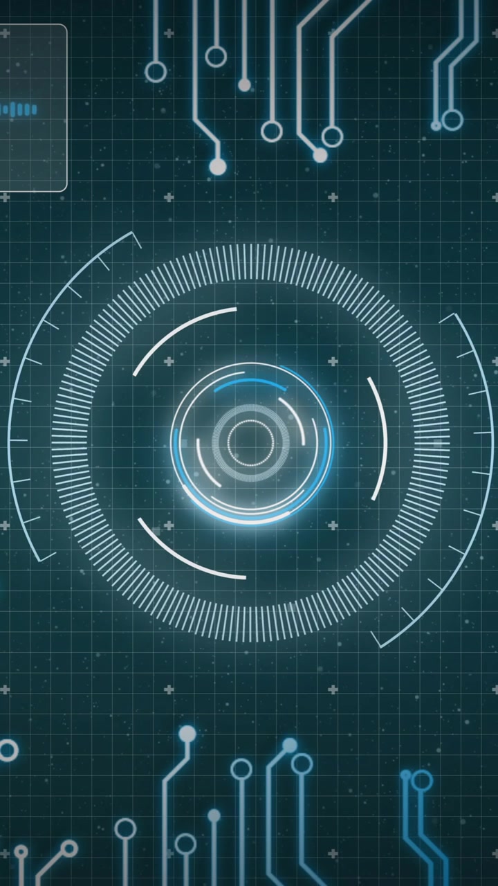 Animation of scope scanning over data processing with connections