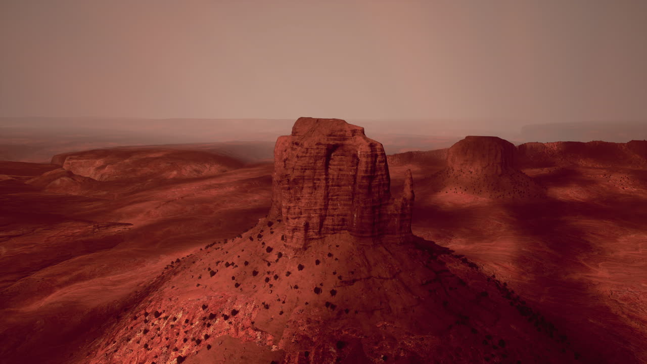 Paesaggio del Pianeta Rosso