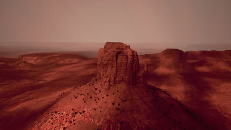 red planet landscape