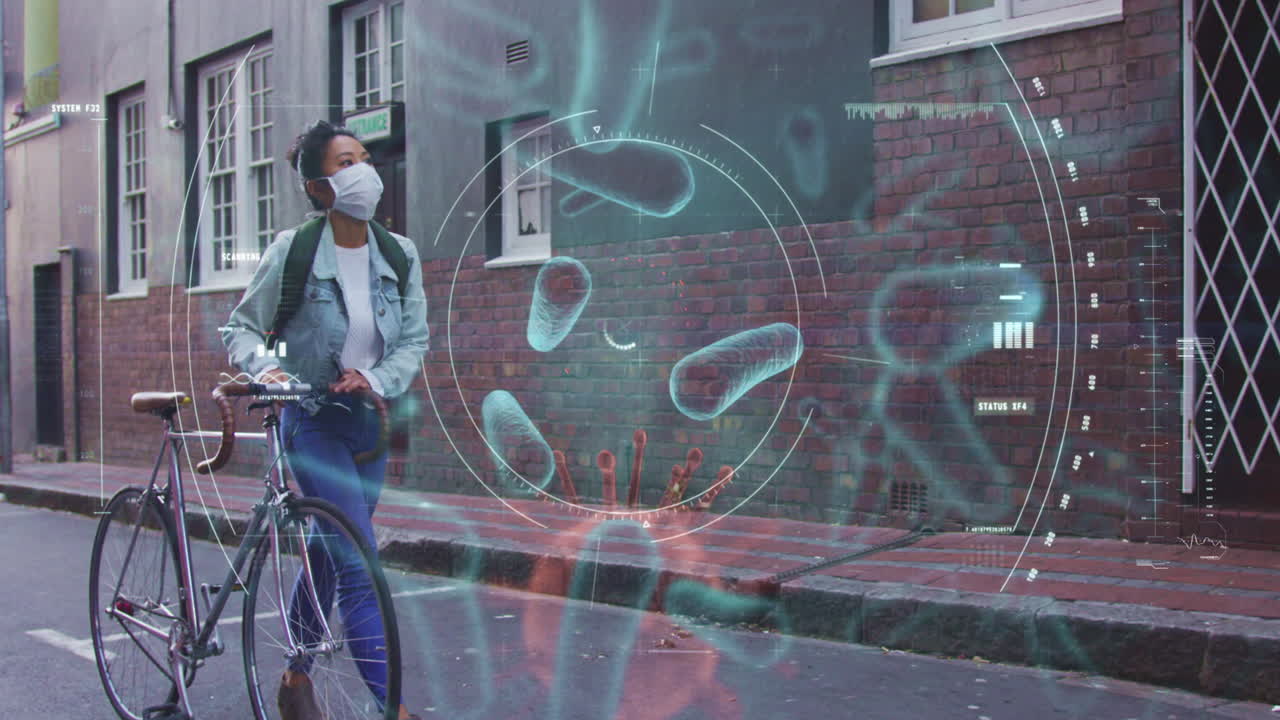 Coronavirus Covid19 concept animation 4k