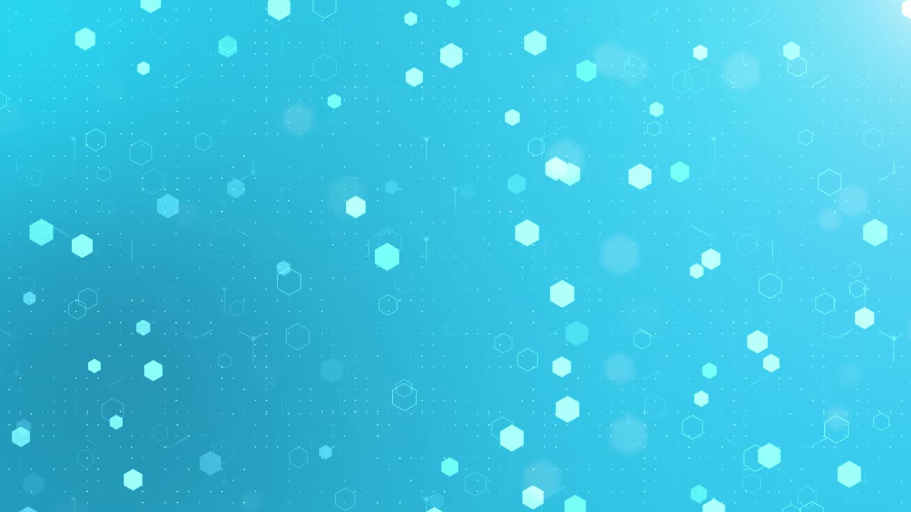 fondo de tecnología abstracta con hexágonos