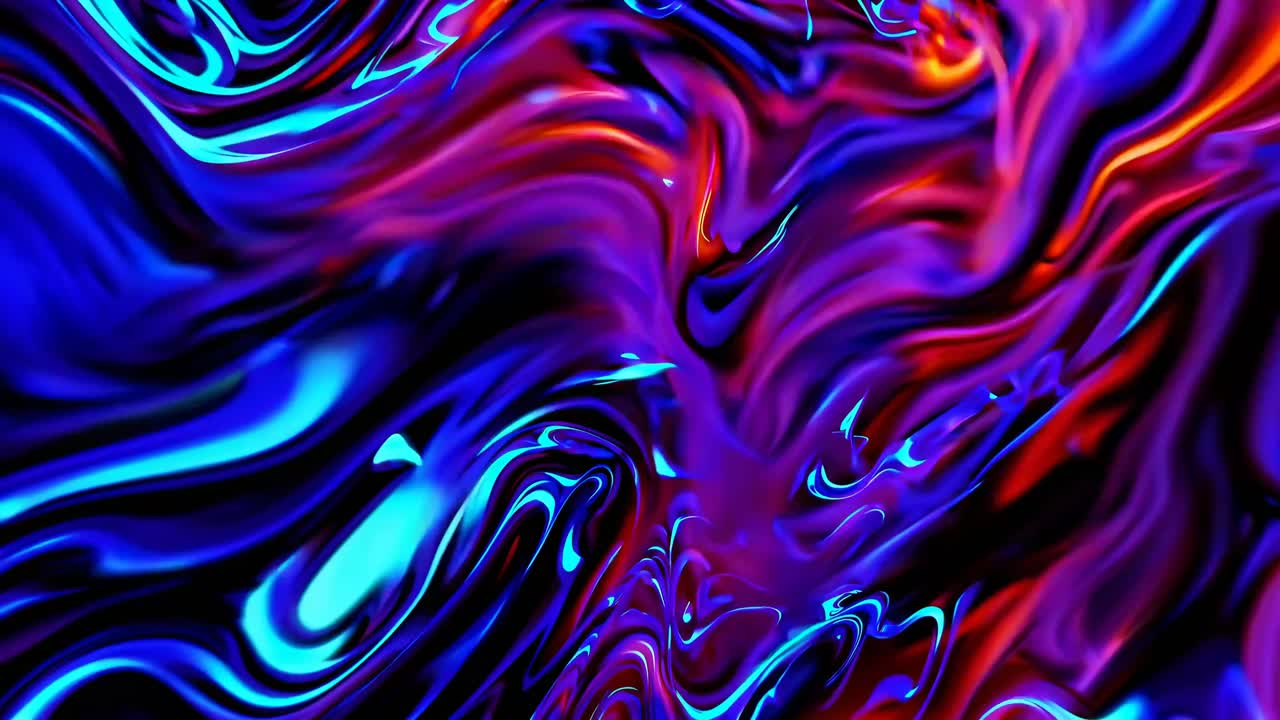 Abstract Liquid Swirls