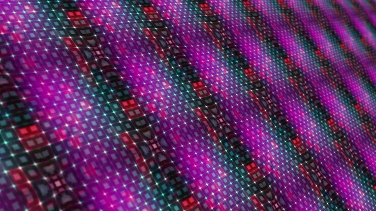 Abstract digital futuristic 10 to 0 countdown in digital grid pattern matrix style. 4K 3D seamless loop countdown ten seconds for Science technology countdown or top ten title, show events openers.