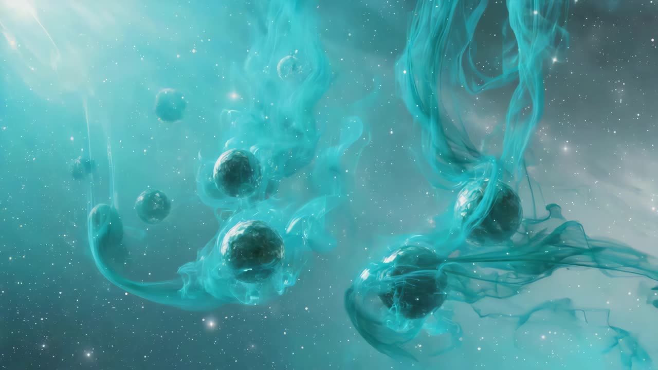Abstract Space Scene