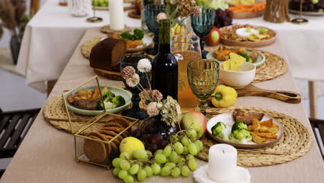 banquete de bodas decorado