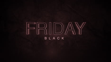 Dark-monochrome-Black-Friday-text-on-dark-brown-gradient