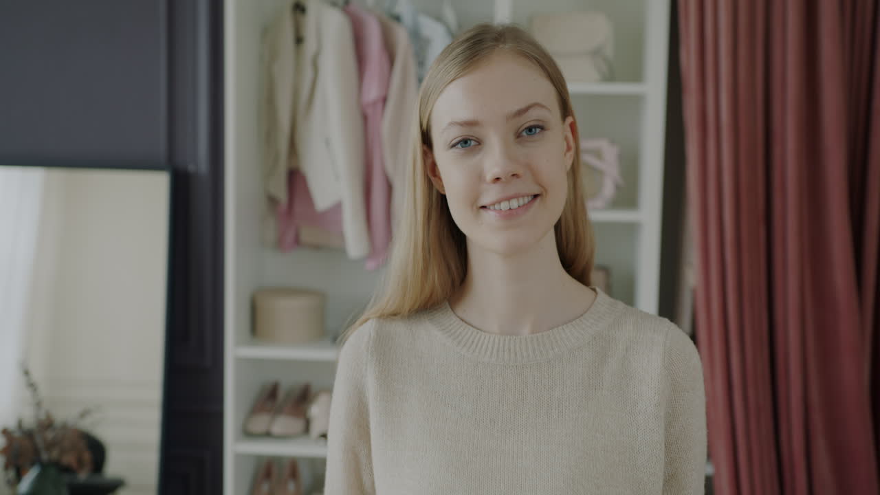 Young Woman in a Dressing Room
