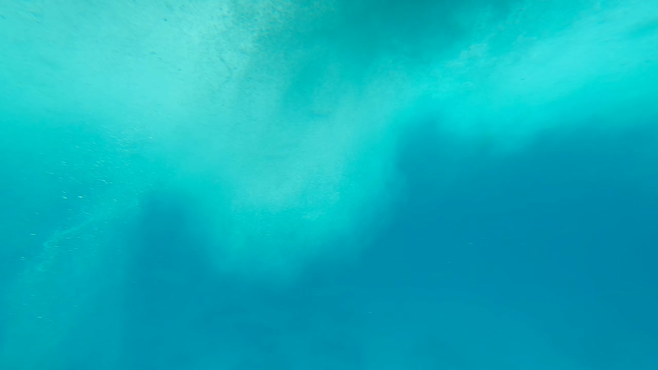 Disturbed Sea Water Surface From the Window of a Boat